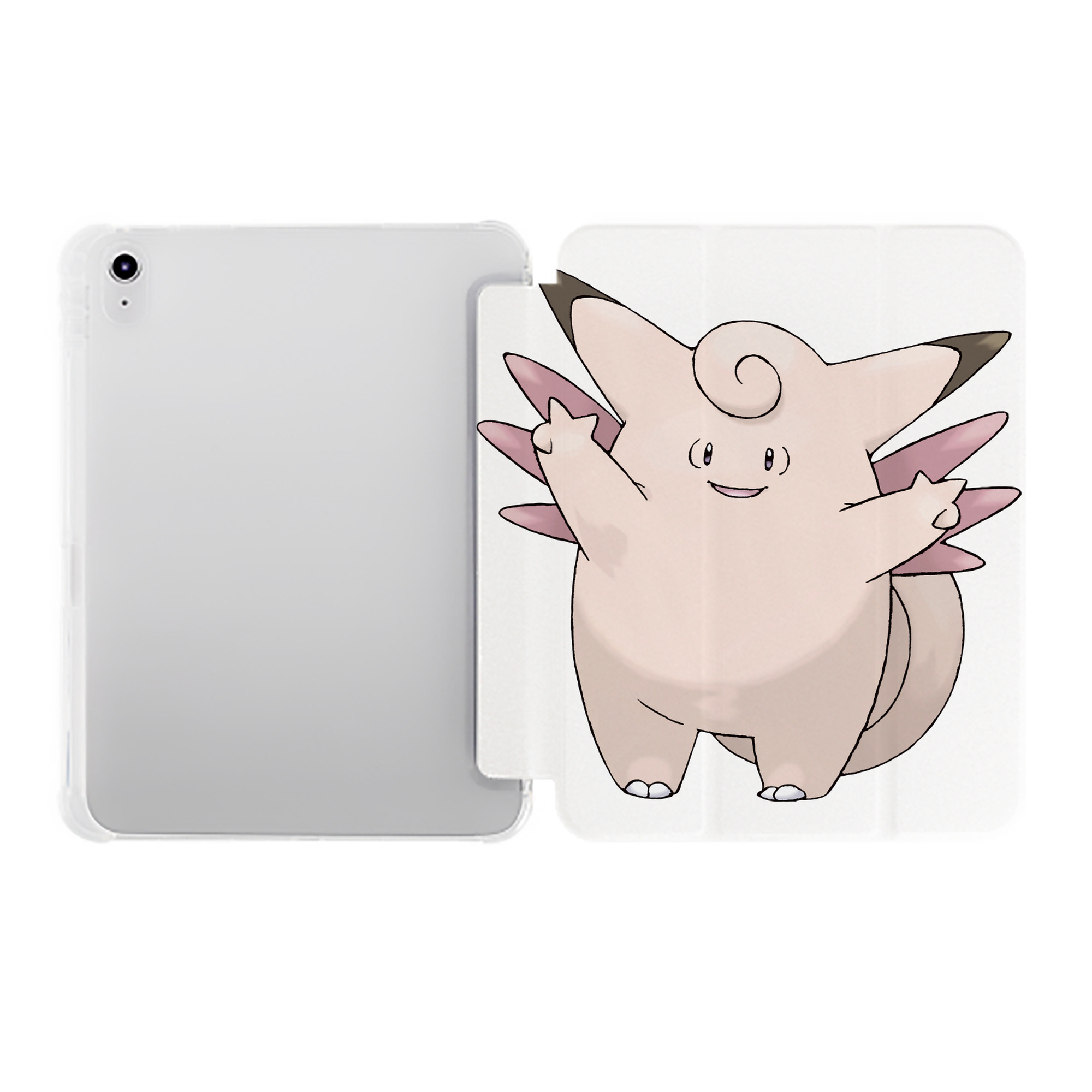（画像用） ポケットモンスター Pokémon IPad ケース ペン収納付き 三つ折りスタンド PUレザー×シリコン 対応機種9.5/10.5/10.9インチ